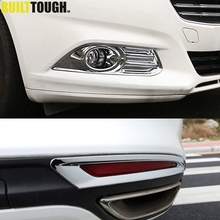 Fit For Ford Fusion Mondeo 2013 2014 2015 2016 Chrome Front Rear Fog Light Lamp Foglight Cover Trim Reflector Garnish 4pcs 2024 - buy cheap
