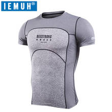 IEMUH Brand Men Sport T shirt Short Sleeve Breathable Quick Dry Outdoor T-Shirt Coolmax Running Climbing Hiking T shirts 2024 - buy cheap