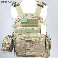 Chaleco de estilo LBT6094A, armadura corporal con bolsas, equipo de combate del ejército militar, Airsoft, Paintball, caza 2024 - compra barato