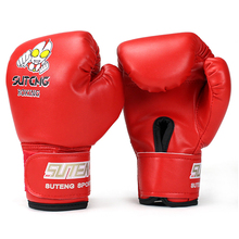 Guantes de boxeo para niños de 4 a 12 años, 1 par, Kickboxing, caja de combate, entrenamiento, saco de arena, Envío Gratis 2024 - compra barato