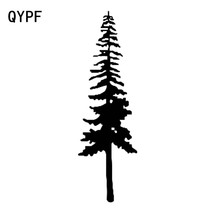 QYPF-pegatina de vinilo de un solo árbol para coche, calcomanía de ventana de calidad Superior, C18-0364, 5,6 cm x 17,8 cm 2024 - compra barato