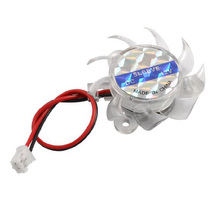 New Clear Plastic Mini Cooling Fan Heatsink Cooler DC 12V for PC Computer GPU 2024 - buy cheap