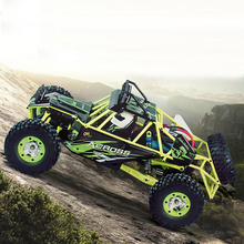 Good Children's toy WLtoys 12428 1/12 4WD Crawler RC Car With LED Light RTR 2.4GHz 2024 - buy cheap