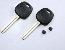 Чехол для автомобильного ключа, чехол для ключа-транспондера Toyota (мягкий пластиковый материал), чехол для ключа-брелока 10 шт./лот 2024 - купить недорого