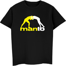 New MANTO Brazilian Jiu Jitsu Martialer Arter Men's Black T-Shirt Fashion New Cotton Short Sleeve Shirt Cool Top Tees Shirts 2024 - buy cheap
