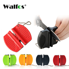 WALFOS-Mini afilador de cuchillos de cocina portátil, accesorios de herramientas de cocina, creativo, tipo mariposa, dos etapas 2024 - compra barato