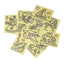 New 10pcs/lot Cute Colorful Children Kids Drawing Toys Sand Painting Pictures DIY Crafts Education Toy for Kid DIY Education Toy 2024 - buy cheap