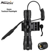 AloneFire-Luz Led táctica para caza tk503, linterna de visión nocturna de radiación infrarroja con zoom, montaje de mira de carril de 20mm 2024 - compra barato