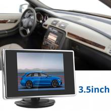 3.5 Inch 320x234 Color TFT-LCD Display Car Rear View Monitor with 2 Channel Video Input Auto Car Parking Backup Reverse Monitor 2024 - buy cheap