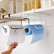 1pc Random Color Kitchen Paper Hanger Sink Roll Towel Holder Organizer Rack Space Save Bathroom Roll Paper Shelf Hanging Door 2024 - buy cheap