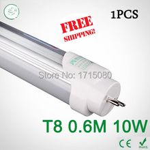 Tubos led fluorescentes superbrillantes T8, 600mm, 10W, SMD 2835, corriente constante, AC85 ~ 265V, envío gratis 2024 - compra barato