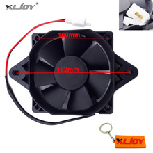 Xljoy-radiador elétrico atv com ventilador, resfriador para motocicleta chinesa de 200cc e 250cc, quad atv, kart, buggy, 4 rodas 2024 - compre barato