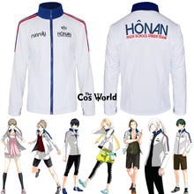 Príncipe de stride sakurai nana yagami riku kuga kyousuke casaco jaqueta roupa esportiva terno uniforme escolar traje anime cosplay trajes 2024 - compre barato