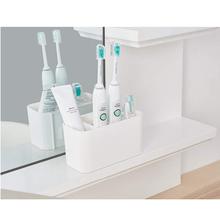 Cepillo de dientes pasta de dientes titular baño eléctrico cepillo de dientes de almacenamiento caja de parejas de un cepillo de dientes Rack 2024 - compra barato