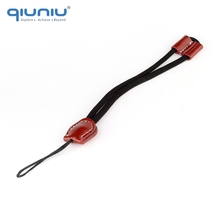Аксессуары QIUNIU для GoPro Стильная черная Ручная Веревка с красным кожаным замком для GoPro Hero 1 2 3 3 + 4 5 6 для SJCAM для Xiaomi Yi 2024 - купить недорого
