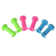 1 Pair Bicycle Grips Children Bike Tricycle Scooter Anti Slip Handlebar Rubber 2024 - buy cheap