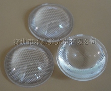 power LED lens diameter 23mm Plaid surface Plastic Plano Convex  lens,led optical lens,Led reflector lens 2024 - buy cheap