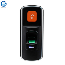 I90 мини биометрический Контроллер Доступа по отпечатку пальца RFID автономный считыватель отпечатков пальцев поддержка SD-карты для открытия электрического дверного замка 2024 - купить недорого
