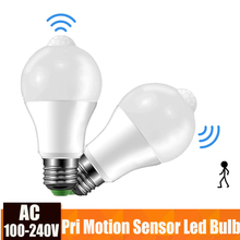 Led Bulb Light With Motion Sensor E27 5W 9W Smart Light Bulb 110V 220V PIR LED Bombillas For Home Corridor Aisle Stairs Balcony 2024 - buy cheap