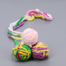 6 pcs 5cm Wool Ball Toy Pet Cat Teaser Kitten Playing Chew Scratch Catch Toys Rope Weave Ball 2024 - buy cheap