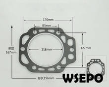 OEM Quality!  Cylinder Pakcing/Head Sealing Gasket for JD1110 4 Stroke Small Water Cooled Diesel Engine 2024 - buy cheap