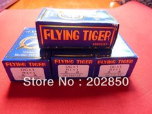 Flying Tiger marca Industrial Overlock/Serger agujas para máquinas de coser, DCx1,110/18,500 Uds agujas/lote, la mejor calidad para venta al por mayor 2024 - compra barato