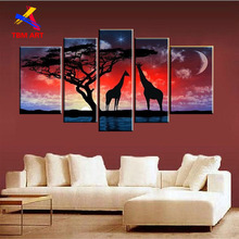 5PCS Dafeng Quality Canvas Painting ,100% Handmade Modern Abstract   Oil Painting  Canvas Wall Art  Home Decoration  TH010 2024 - buy cheap