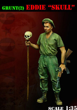 1/35  Resin Model Building Kit Figure  Vietnam War Eddie Skull 2024 - buy cheap