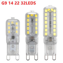 G9 светодиодный светильник, 14 светодиодный 22 светодиодный 32 светодиодный AC 220 В 230 в 240 В G9 светодиодный SMD 2835 светодиодный g9 2024 - купить недорого