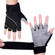 1 пара перчатки для занятий тяжелой атлетикой Бодибилдинг Спорт Фитнес перчатки для тренировок в спортзале Упражнение грузоподъемное оборудование для женщин мужчин 2024 - купить недорого