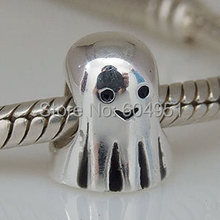 European 925 sterling silver Ghost Charm beads fit Pandora Style Bracelets Troll Necklaces&Pendants 2024 - buy cheap