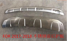 Piezas de modelado de automóviles, parte frontal de acero inoxidable + para difusor de parachoques Protector de trasero para nuevo MAZDA CX-5 CX5 2017 2018 2024 - compra barato