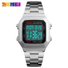 Business Men Watches Waterproof Casual Watch Stainless Steel Digital Wristwatch Clock Relogio Masculino Erkek Kol Saati SKMEI 2024 - buy cheap