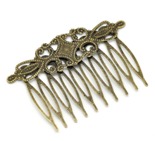 8SEASONS 10 Bronze Tone Comb Shape Hair Clips 6.5x4.6cm (B15060) 2024 - buy cheap