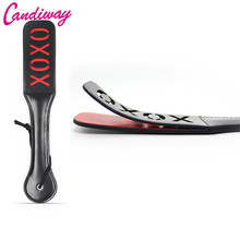 BDSM Spank XOXO Sex Flirting Toys Paddle Whip slave punish Bat Spanking Flogger Paddle Sex Adults products for Lovers 2024 - buy cheap