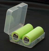 High quality  Battery Case Holder storage box PP Hard  Plastic cell box for 2 x 26650 Rechargeable Battery 2024 - buy cheap