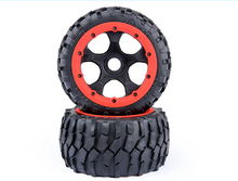 1/5 rc car gas 5B 4 Generation gravel tire rear wheel assembly Kit fit hpi baja 5b Rovan KM 2024 - buy cheap
