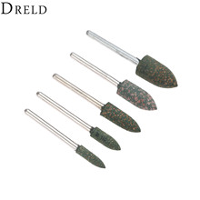 DRELD-herramienta rotativa Dremel para amoladora metalúrgica, vástago de 5 y 3mm, pulido de Punta pulida 2024 - compra barato