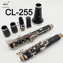 Music Fancier Club Student Clarinets Bb MFCCL-255 Matte ABS Resin Bakelite Clarinet Mouthpiece 4C Included Case + Reeds 2024 - buy cheap