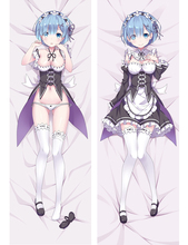 Japanese Anime Re:Zero kara Hajimeru Isekai Seikatsu Rem Hugging Body Pillow Cover Case Dakimakura Pillowcases Sexy Covers 2024 - buy cheap