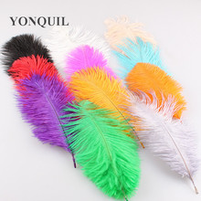 6"-8"/15-20cm ostrich feathers plumage flapper dresses for craft DIY accessories handmade material 12 color avaliable 100pcs/lot 2024 - buy cheap