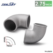 70mm 2.75" Cast Aluminium Elbow Pipe 90 Degree Intercooler Turbo Tight Bend For GM 6.6L LB7 Duramax Diesel  TK-LZG275 2024 - buy cheap