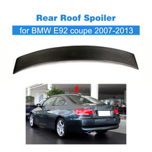 Carbon Fiber Rear Roof Lip Spoiler for BMW 3 Series E92 Coupe 2007 - 2013 Window Wing 2024 - buy cheap