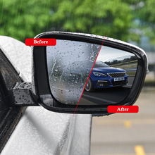 2pcs Car Waterproof Anti Fog Film Rearview Mirror Film Sticker Window Clear Sticker For Peugeot 2008 3008 5008 508 408 308 301 2024 - buy cheap