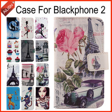 AiLiShi Case For Blackphone 2 Luxury Flip PU Painted Leather Case 2 Blackphone Exclusive 100% Special Phone Cover Skin+Tracking 2024 - buy cheap