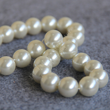 T8396 14mm Bright white Glass pearl Loose beads!Fit For Making Bracelet&Necklace DIY Jewelry Fashion beautiful beads wholesale 2024 - buy cheap