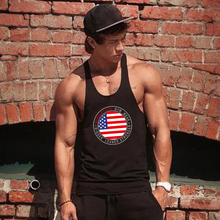 New Brand Gyms Clothing Fitness mens sleeveless shirts Bodybuilding Stringer tank top men singlet workout Muscle vest Tanktop 2024 - buy cheap