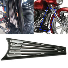 Мотоцикл черный/хром CNC Cut Frame Grill для Harley Electra Street Glide Road King 09-13 2010 11 2024 - купить недорого