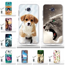  Cute Animal For Asus Zenfone 4 Selfie ZD553KL Case Cover Soft TPU Silicone Cover Case For Asus Zenfone 4 Selfie zd553kl 5.5" 2024 - buy cheap