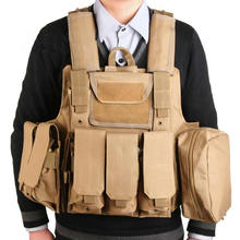 specter war of resistance tactical vest steel wire Tactical Molle Recon Plate Carrier Vest Coyote Brown CS Party Free shipping 2024 - buy cheap